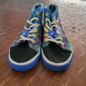 Sonic the Hedgehog High Top Sneakers Youth 3 | SEGA